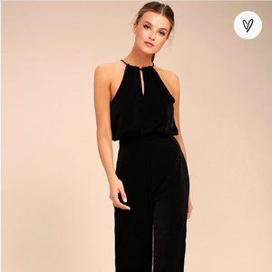 Lulus Chic Black Jumpsuit